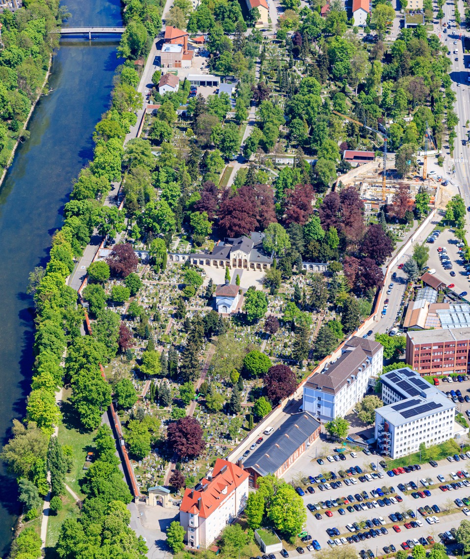Der Hauptfriedhof - Ort des Lebens