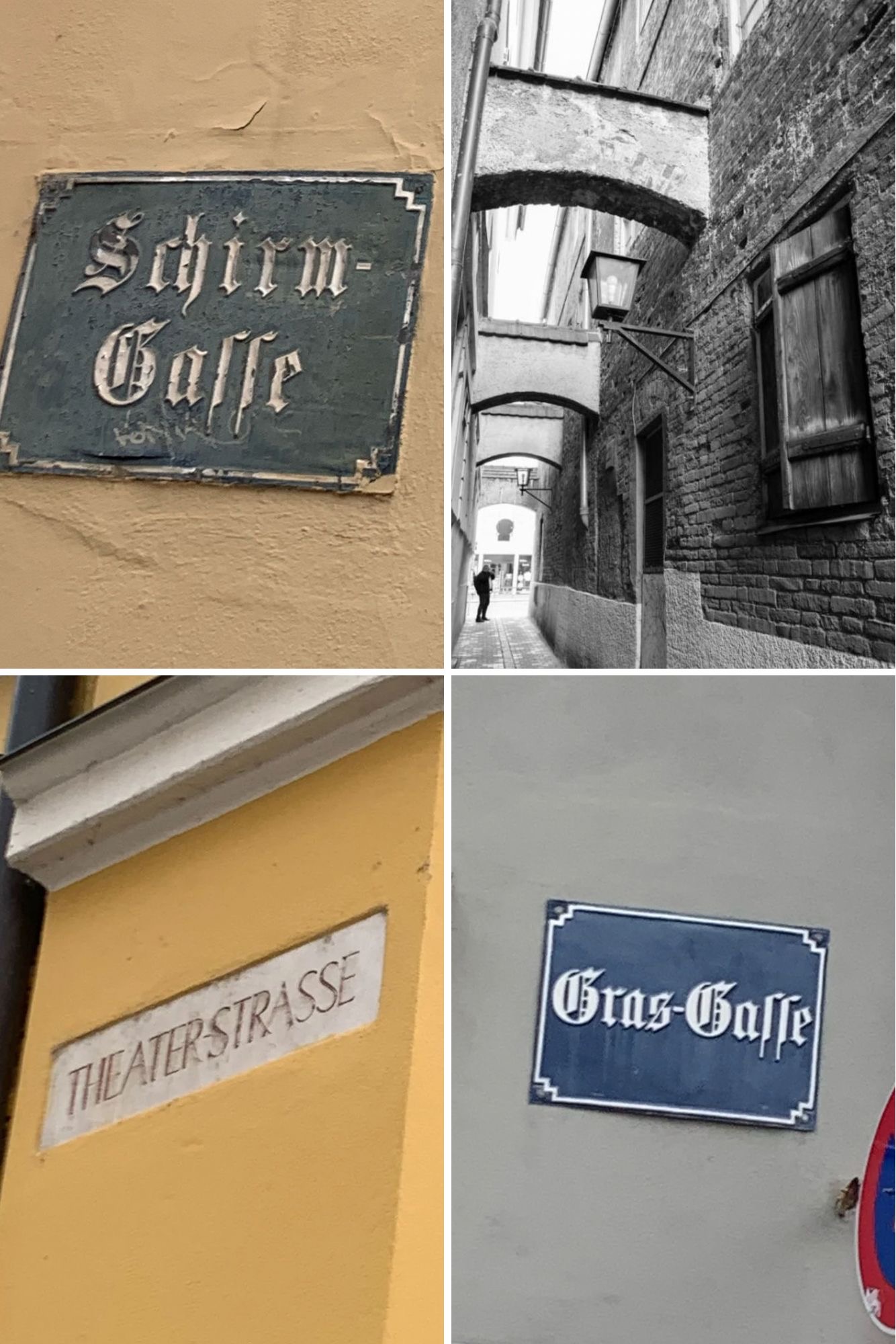 Straßen und Gassen erzählen Geschichte