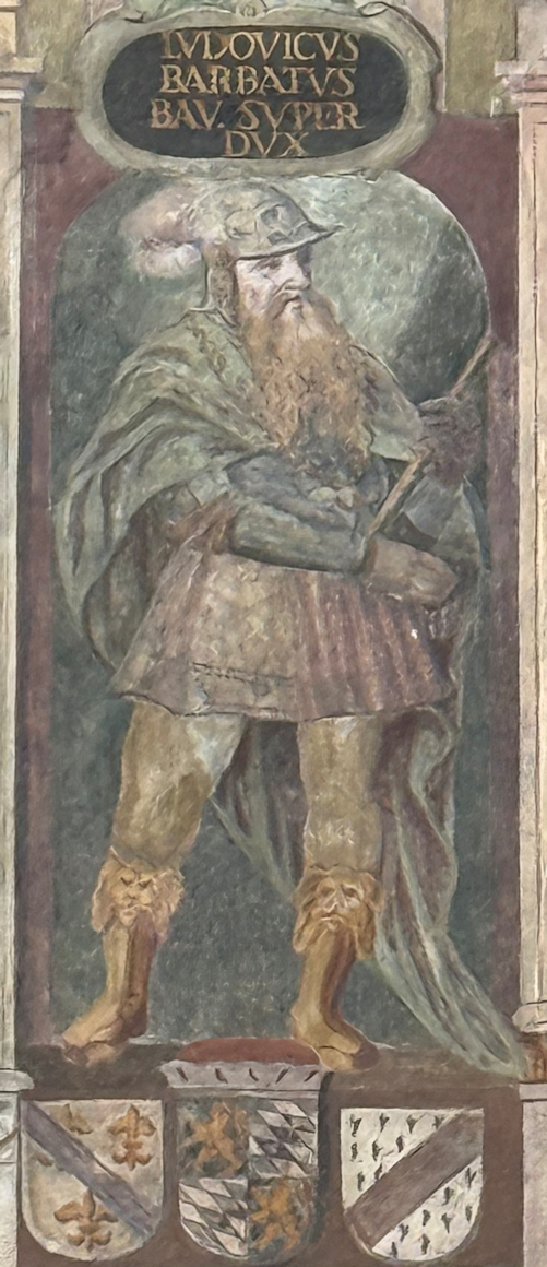 Herzog Ludwig VII., der Gebartete